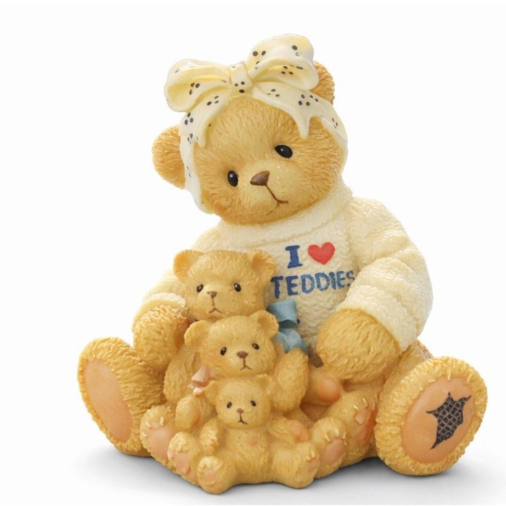 Cherished Teddies I Love Teddies Bear Figurine 1993 Enesco Priscilla Hillman
